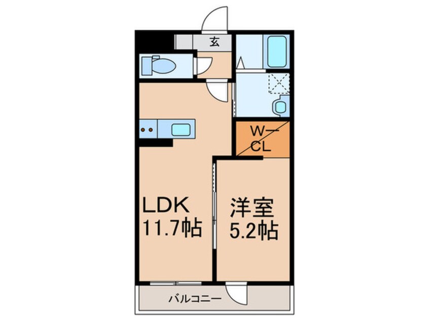 間取図 サンクレスト・大谷