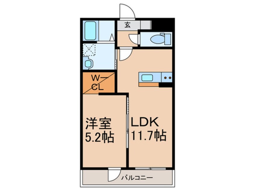 間取図 サンクレスト・大谷