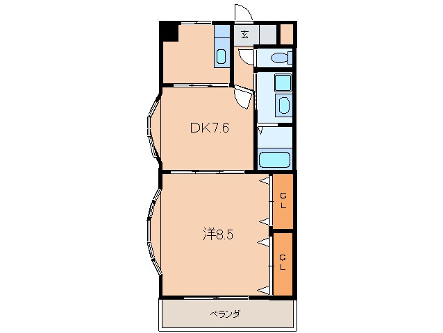 間取り図 浅野ベイタワー