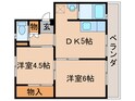 ビレッジハウス直方5号棟の間取図