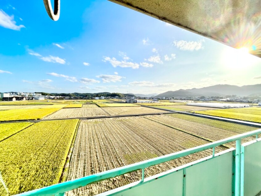 室内からの展望 ビレッジハウス直方5号棟