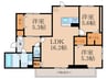 D-room grace 3LDKの間取り