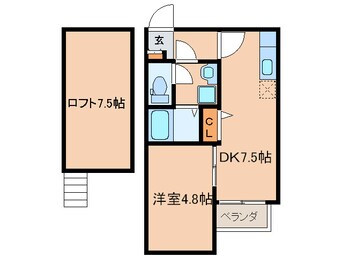 間取図 ポラリス周船寺Ⅰ