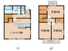 ﾌﾚﾝﾄﾞﾘｰｽｸｴｱ鉄王１２号地 3LDKの間取り