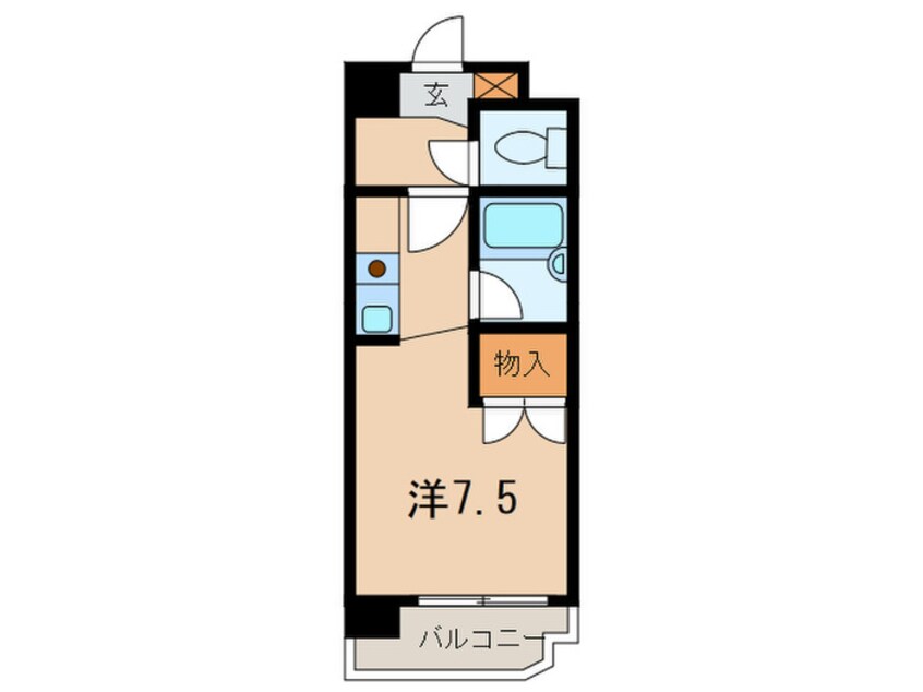 間取図 アルテハイム門司駅前