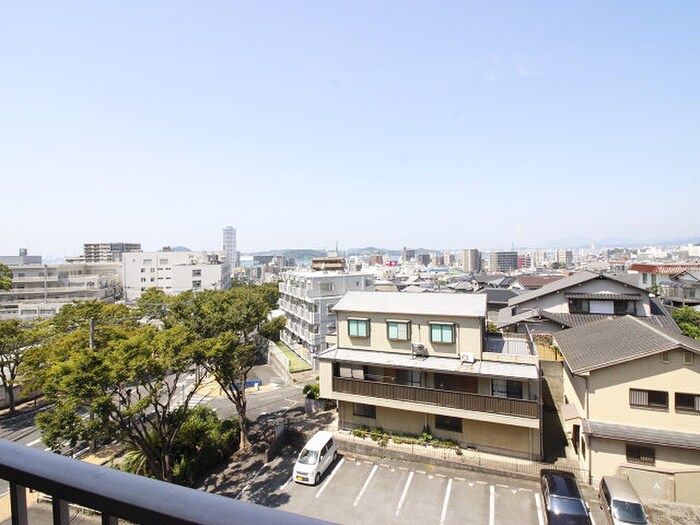 室内からの展望 アルテハイム門司駅前