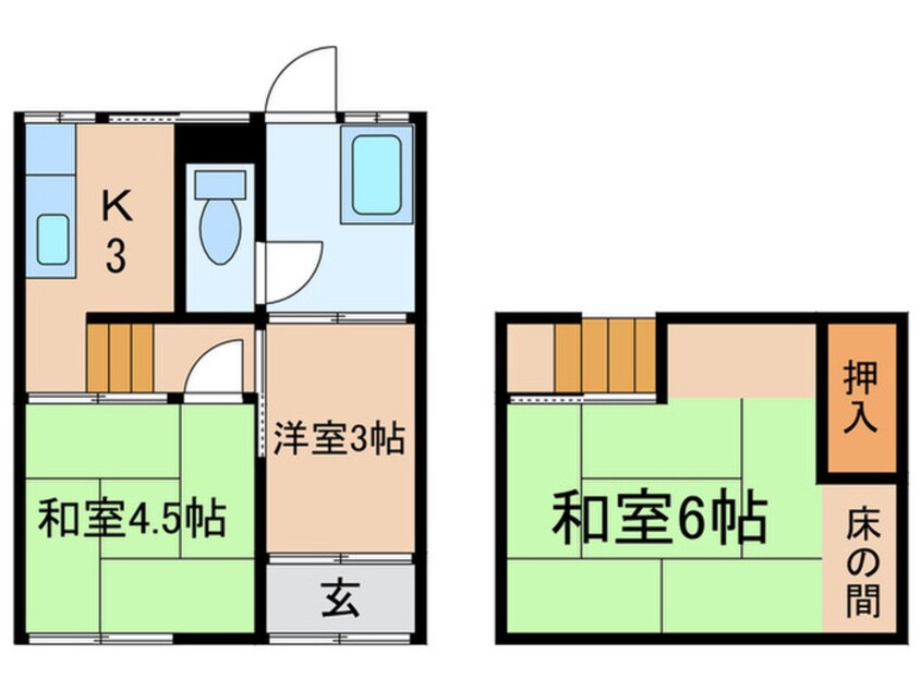 間取図 狩野長屋