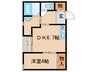 REVEメゾン九州病院前 1DKの間取り