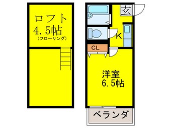 間取図 サウスビレッジ