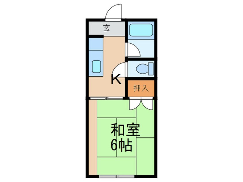 間取図 サンホーム金村