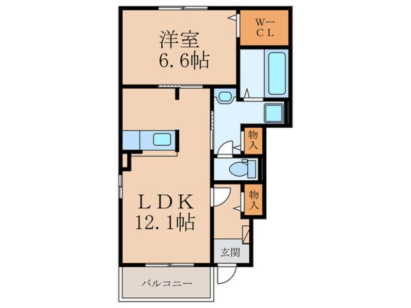 間取図 ホワイトハウスⅠ番館