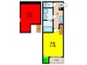 Victoria 1Kの間取り