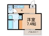 Le Lien Blanc 空港前 1Kの間取り