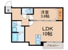 Le Lien Blanc 空港前 1LDKの間取り