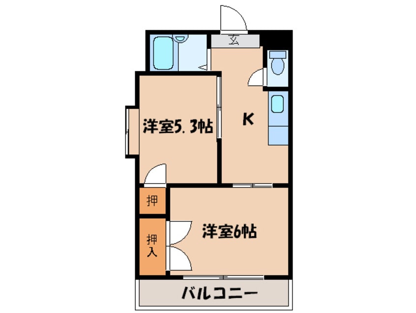 間取図 Uハイムマツマル