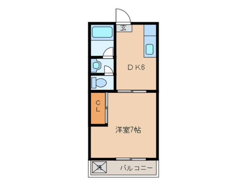 間取図 コーポアベニュー