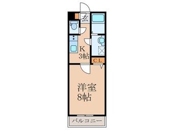 間取図 ラトゥール感田