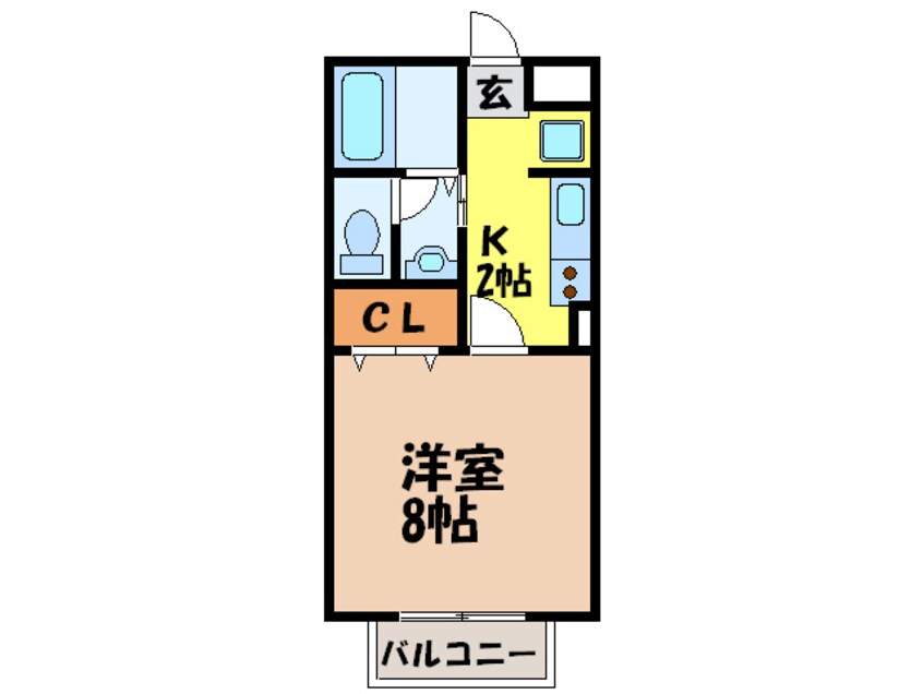 間取図 プレシャスコ－ト