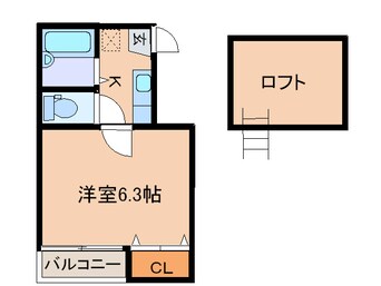 間取図 ポラリス姪浜２