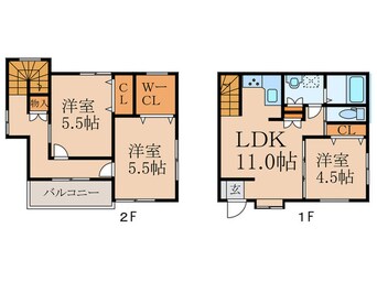 間取図 酒井戸建て