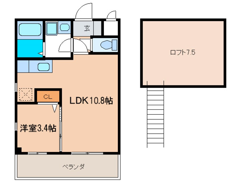 間取図 アリエス今宿　Ⅰ