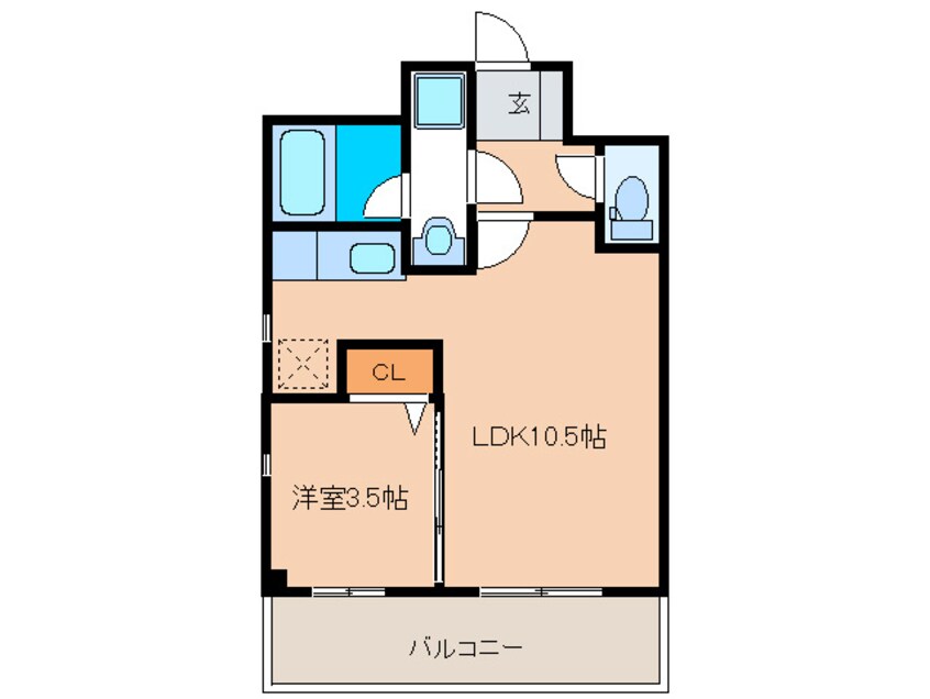 間取図 アリエス今宿Ⅱ