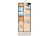 仮）ＥＲＩＯＳ　ＣＯＵＲＴ沼 1LDKの間取り