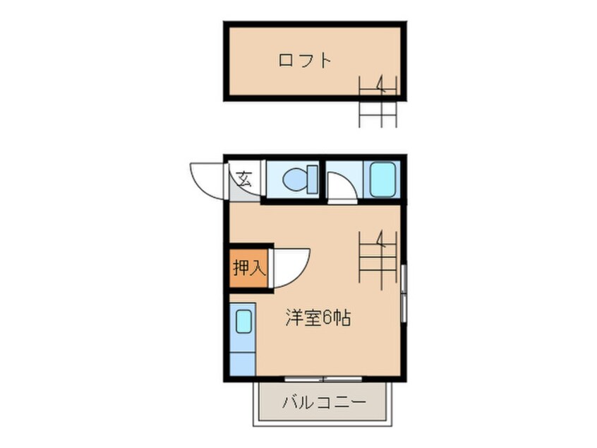 間取図 シャミー教育大前Ⅰ