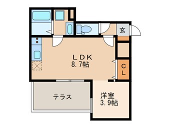 間取図 Ｂｒａｎｃｈｅ西新