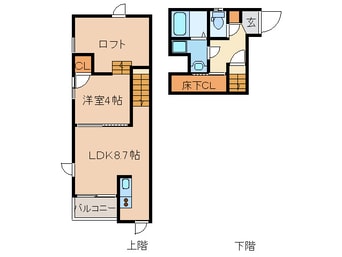 間取図 ｺﾝﾌｫ-ﾄﾍﾞﾈﾌｨｽ･ｼﾞｵ箱崎東