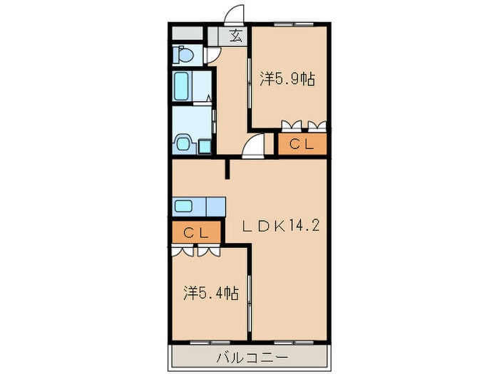 間取り図 SlowHand弐番館