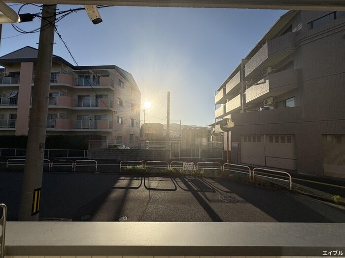 室内からの展望 サフィオ壱番館