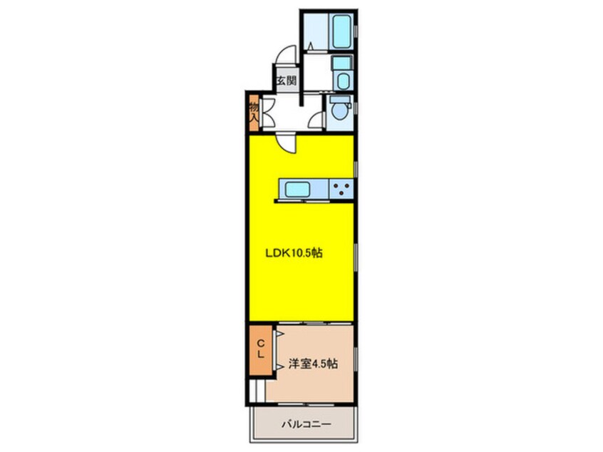 間取図 サフィオ弐番館