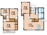 牛島一戸建て 4LDKの間取り