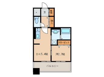 間取図 MODERN PALAZZO大濠nord