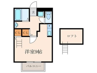 間取図 アムール清風