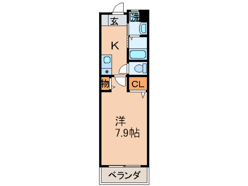 間取図 グランドツイン黒崎