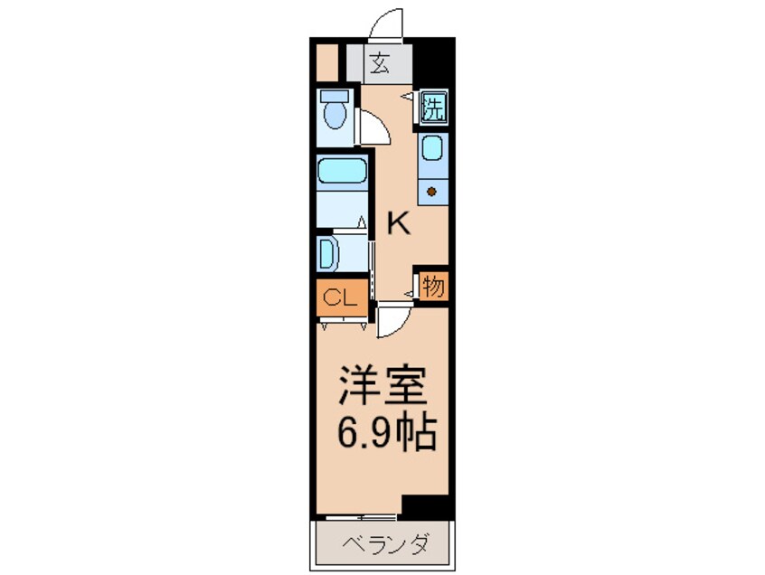 間取図 グランドツイン黒崎