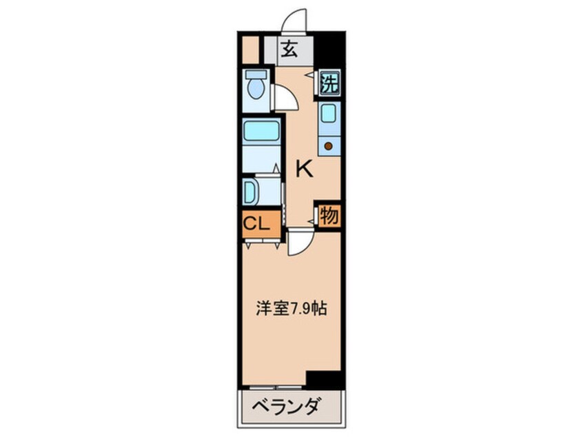 間取図 グランドツイン黒崎