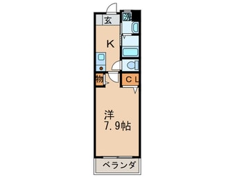間取図 グランドツイン黒崎