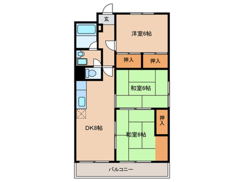 間取図 第１センタービル