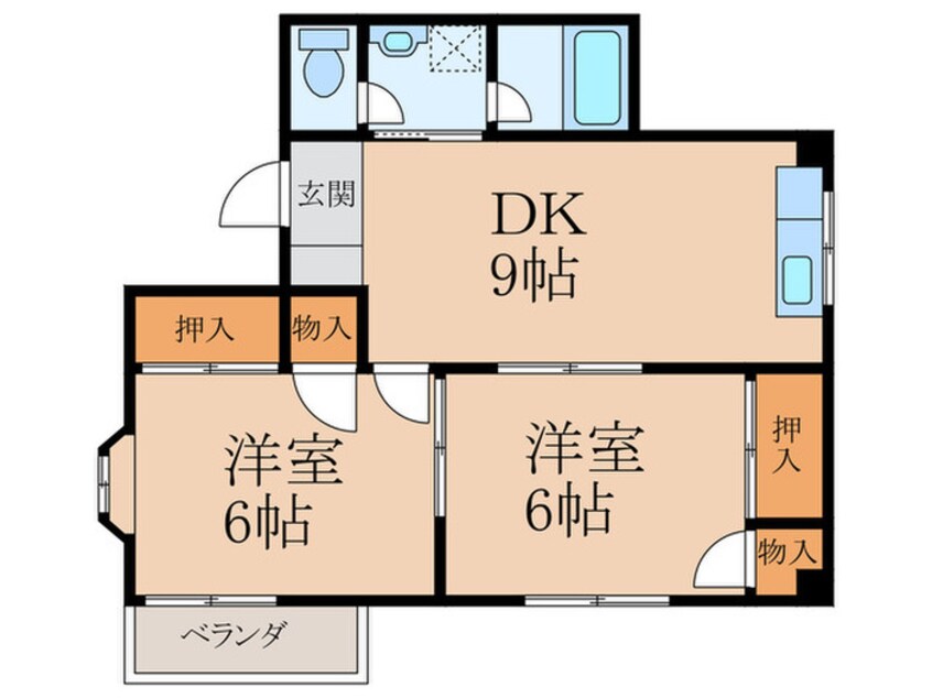 間取図 チェリー ブロッサムⅠ