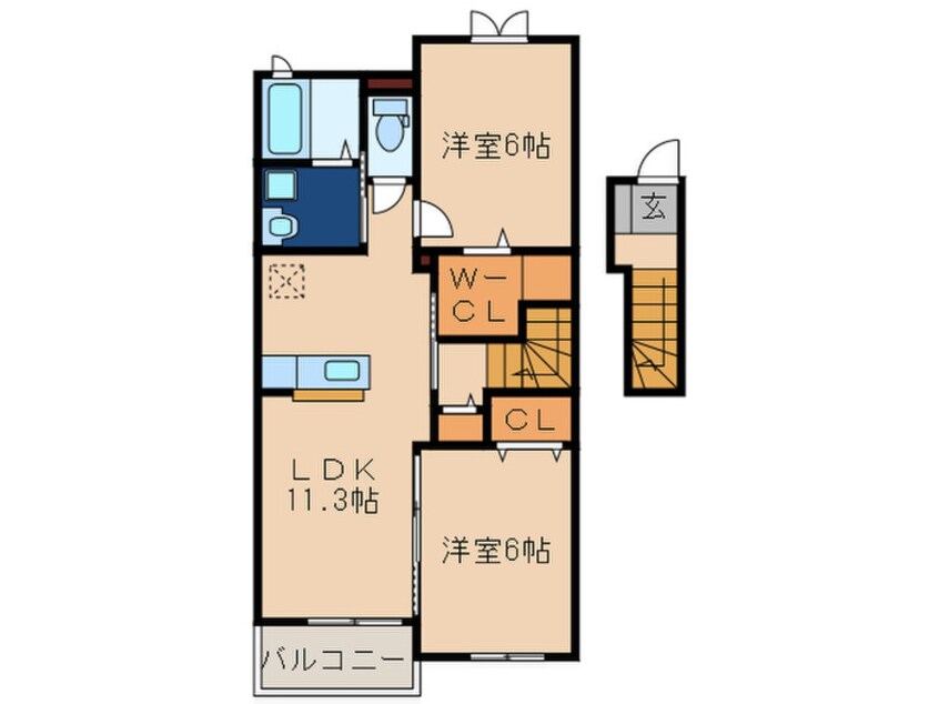 間取図 フィールドＭ