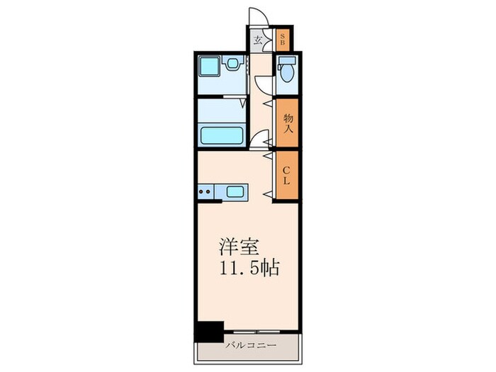 間取り図 Brelia　MIHAGINO