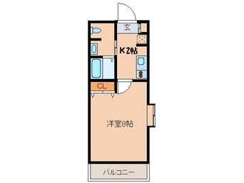 間取図 サンロージュ箱崎駅前