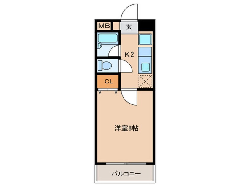 間取図 第６マルヤビル箱崎