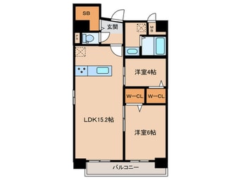 間取図 仮）Mys　Casette　Kokura