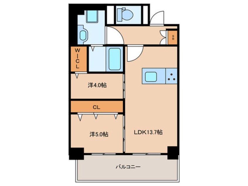 間取図 仮）Mys　Casette　Kokura
