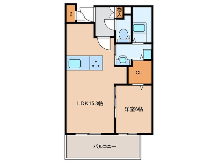 間取り図 仮）Mys　Casette　Kokura