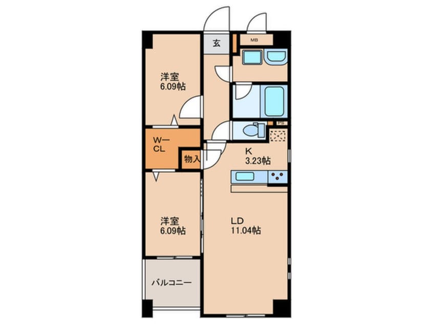 間取図 Casa Di Stella